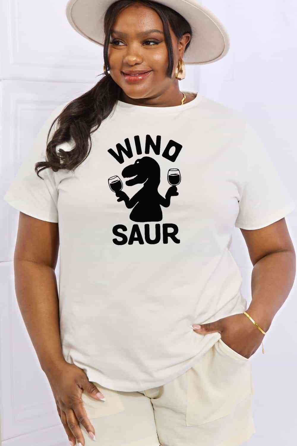 WINOSAUR Graphic Cotton T-Shirt - T-Shirts - Shirts & Tops - 8 - 2024