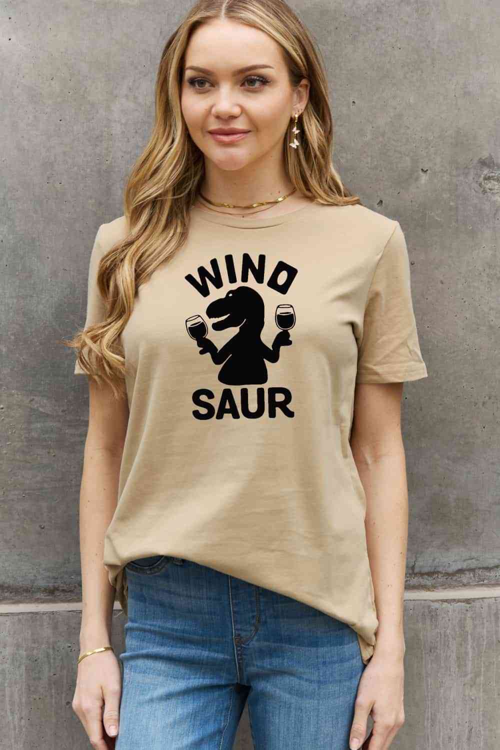 WINOSAUR Graphic Cotton T-Shirt - T-Shirts - Shirts & Tops - 5 - 2024