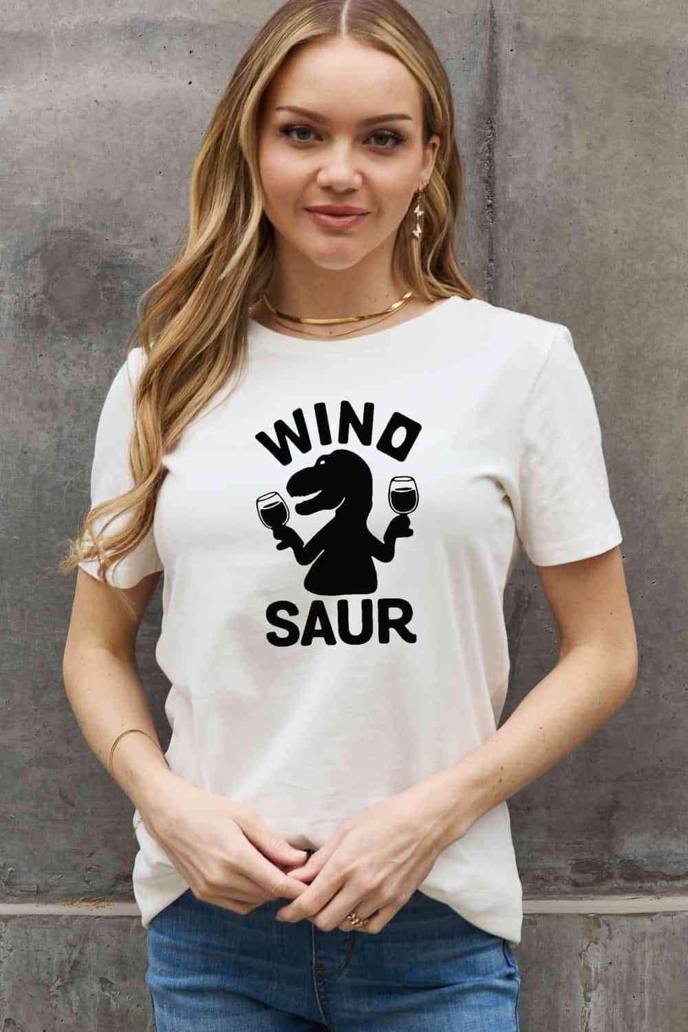 WINOSAUR Graphic Cotton T-Shirt - T-Shirts - Shirts & Tops - 11 - 2024
