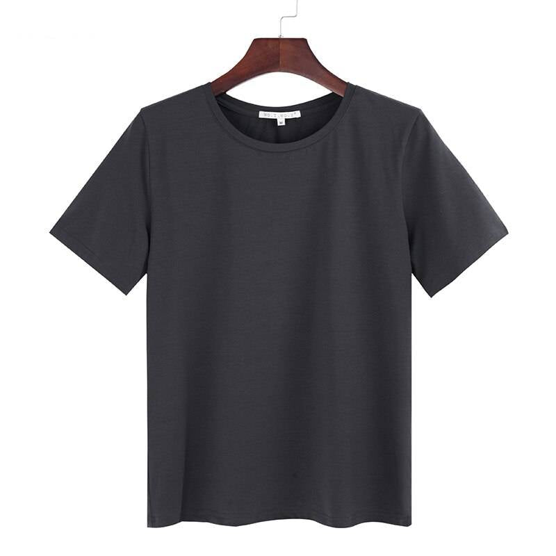 Women’s Loose Basic T - Dark Gray / S - T-Shirts - Shirts & Tops - 11 - 2024