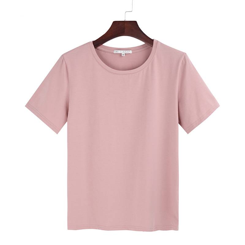 Women’s Loose Basic T - Pink / S - T-Shirts - Shirts & Tops - 9 - 2024