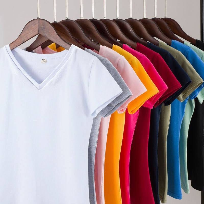 Women’s Pure Cotton T - T-Shirts - Shirts & Tops - 1 - 2024
