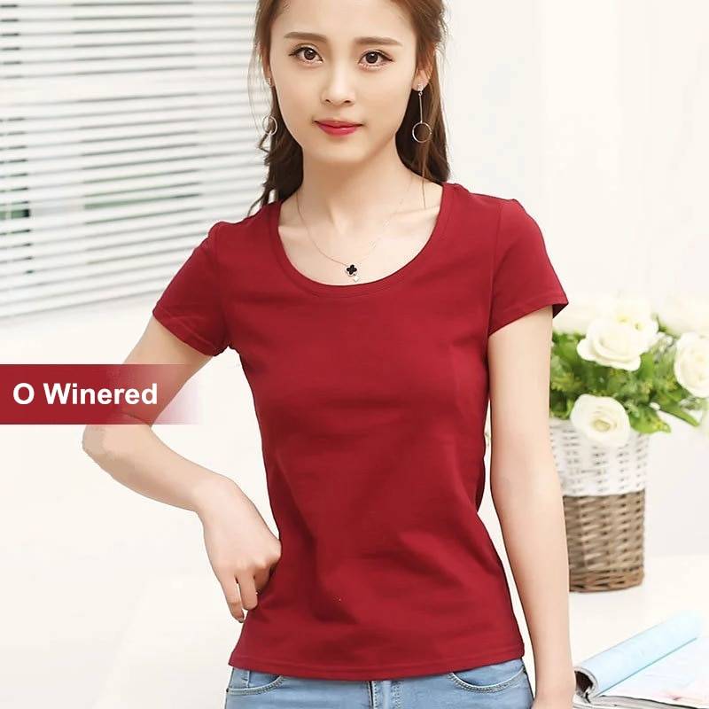 Women’s Pure Cotton T - T-Shirts - Shirts & Tops - 10 - 2024
