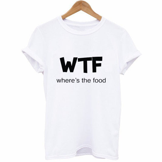 WTF Where’s The Food T-Shirt - White / XXXL - T-Shirts - Shirts & Tops - 7 - 2024