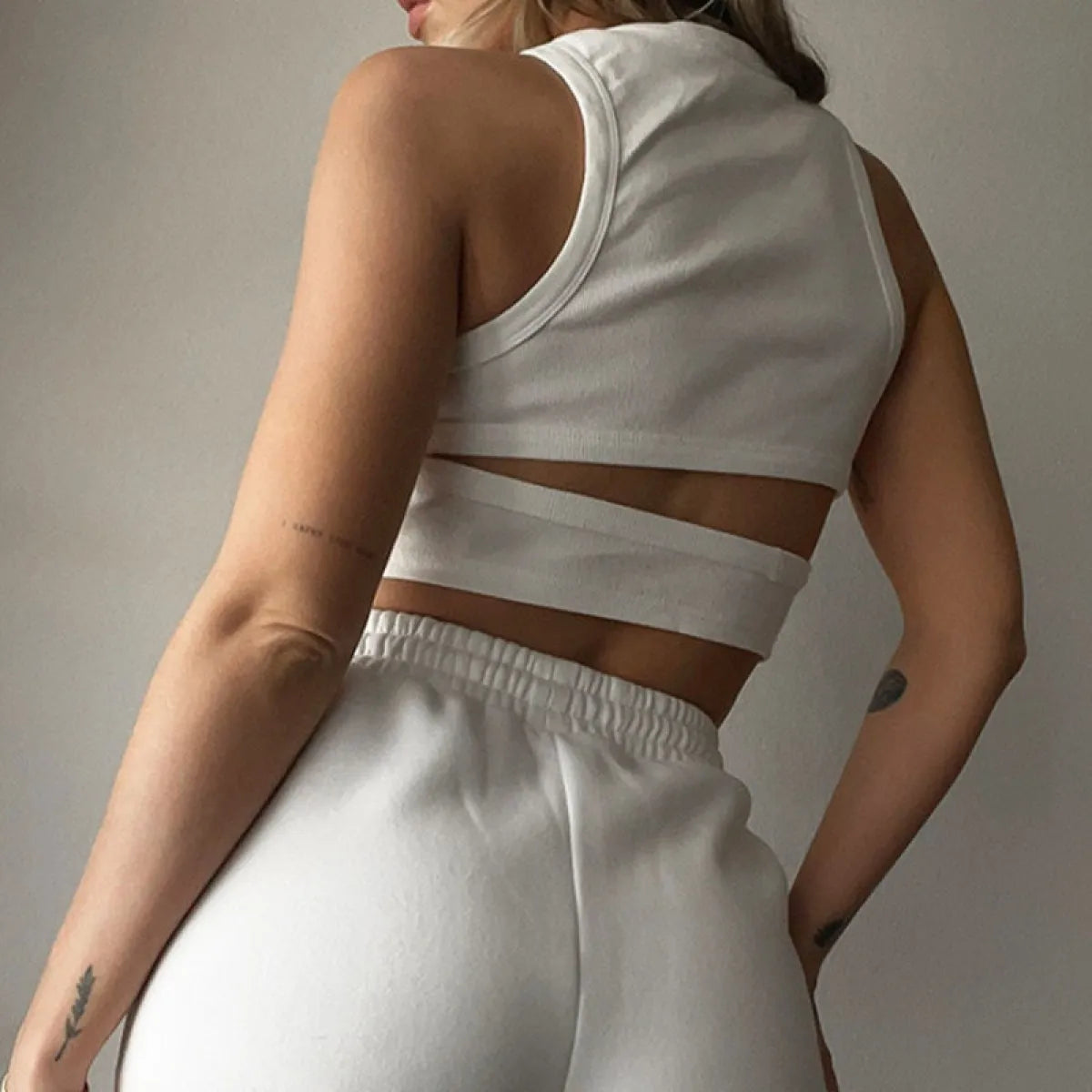 Casual Tank Crop Tops - T-Shirts - 3