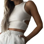 Casual Tank Crop Tops - T-Shirts - 8