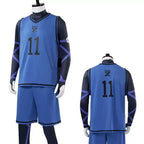 Lock Isagi Yoichi Cosplay Set – Anime Sports Jersey & Jumpsuit - Women’s Clothing & Accessories - Sets - 3