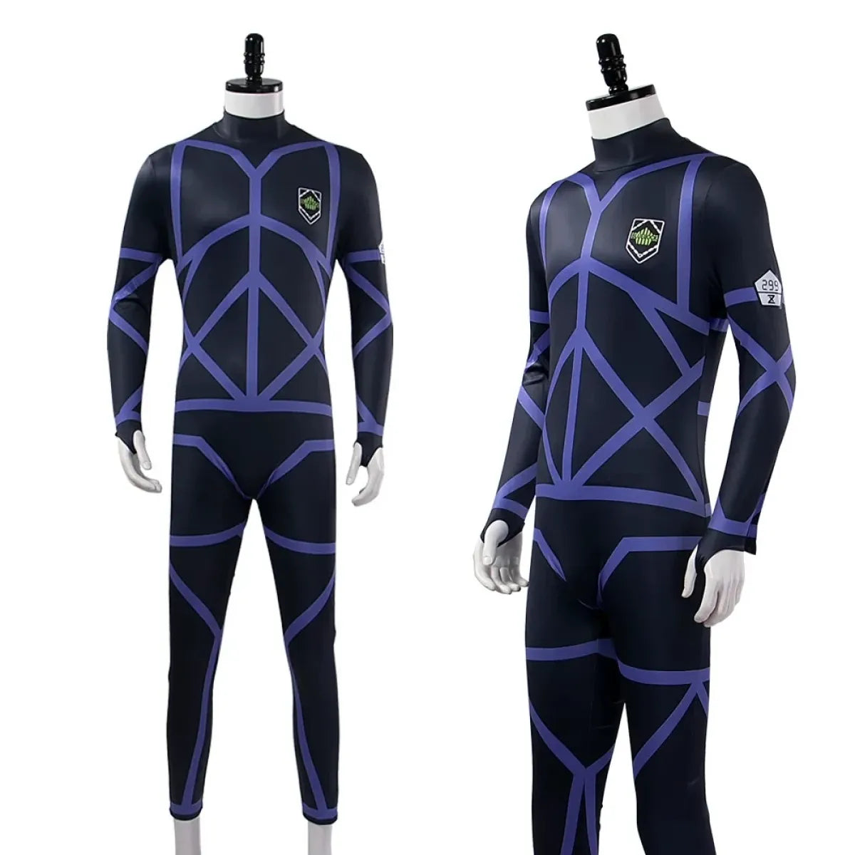 Lock Isagi Yoichi Cosplay Set – Anime Sports Jersey & Jumpsuit - Women’s Clothing & Accessories - Sets - 2
