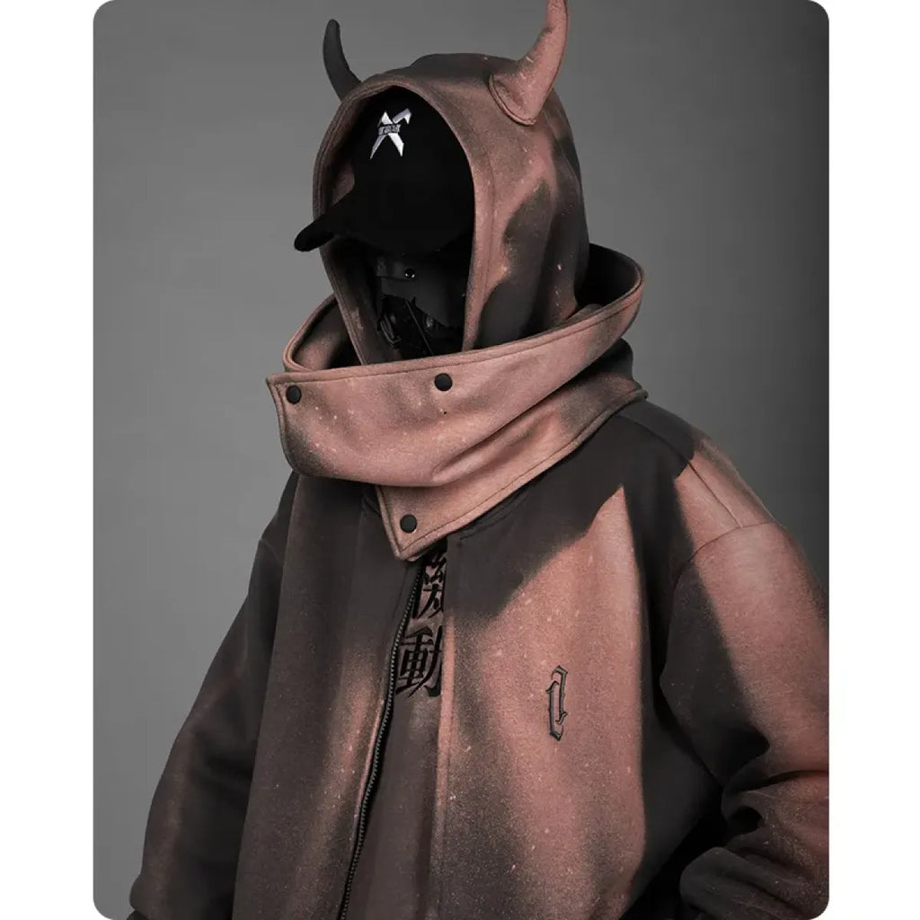 Techwear Devil Hoodie - Hoodies & Sweatshirts - 2