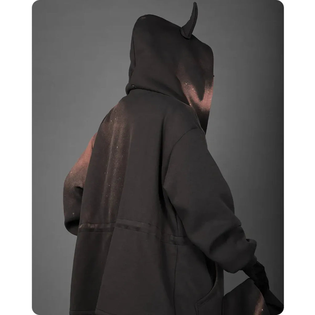 Techwear Devil Hoodie - Hoodies & Sweatshirts - 5