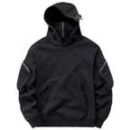 Techwear High Neck Hoodie - Hoodies & Sweatshirts - Men’s Hoodies - 16