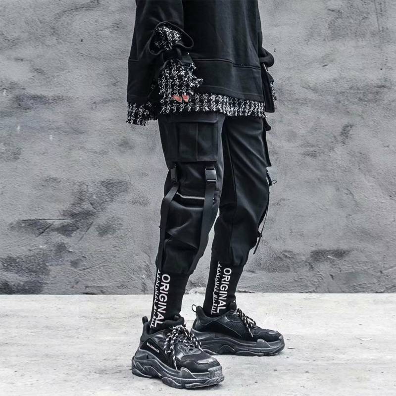 Japanese Streetwear Techwear Pants - Bottoms - Shirts & Tops - 12 - 2024