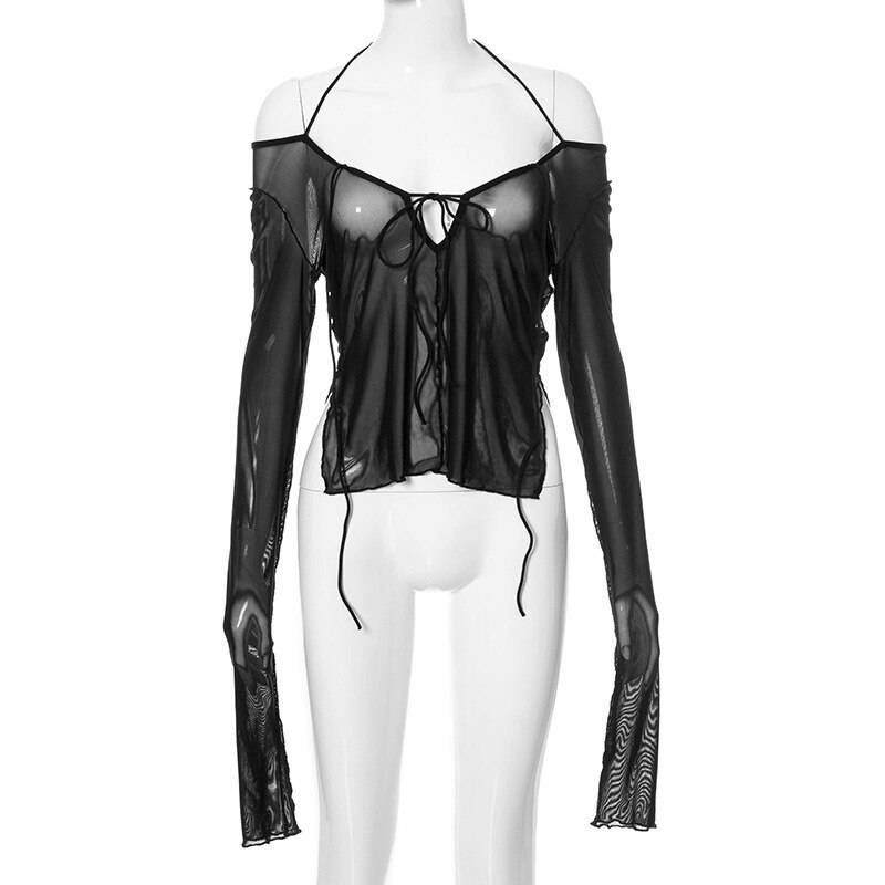 Sexy See Through Techwear Tops - T-Shirts - Clothing Tops - 10 - 2024