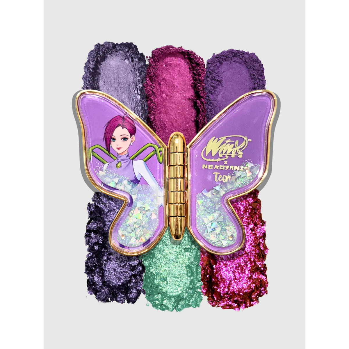 Nekoyanin x Winx Club Butterfly Makeup Palette - Harajuku Style - Cosmetics - 9