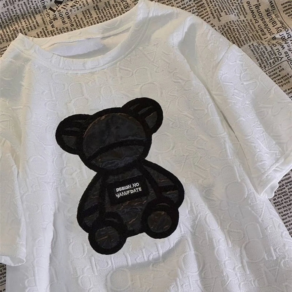 Teddy Bear Harajuku Tee - T-Shirts - 1