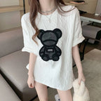 Teddy Bear Harajuku Tee - T-Shirts - 8