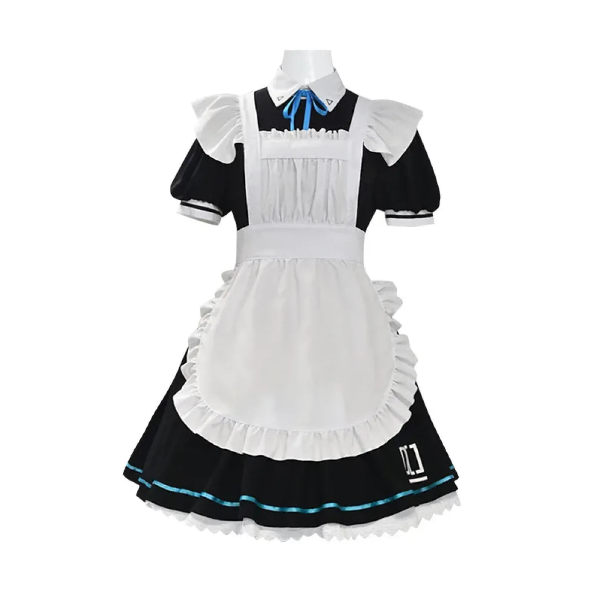 Tendou Arisu French Maid Cosplay Dress – Blue Archive - All Dresses - Cosplay - 4