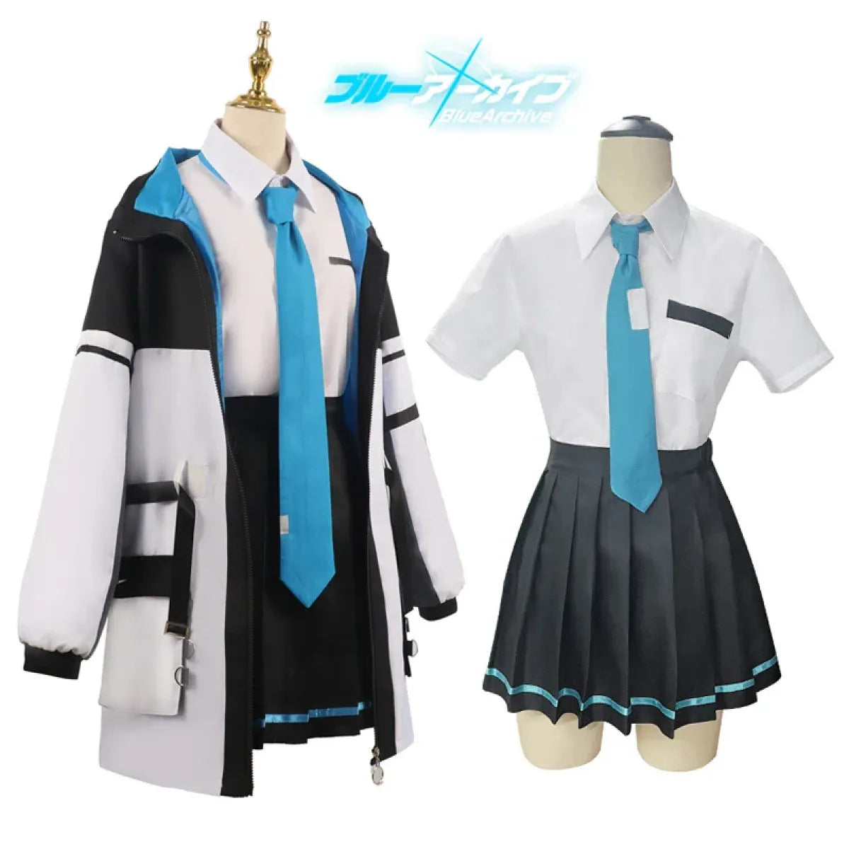 Blue Archive Tendou Arisu Cosplay Costume – Uniform Wig & Coat Set - Cosplay - Long - Cosplay - 4
