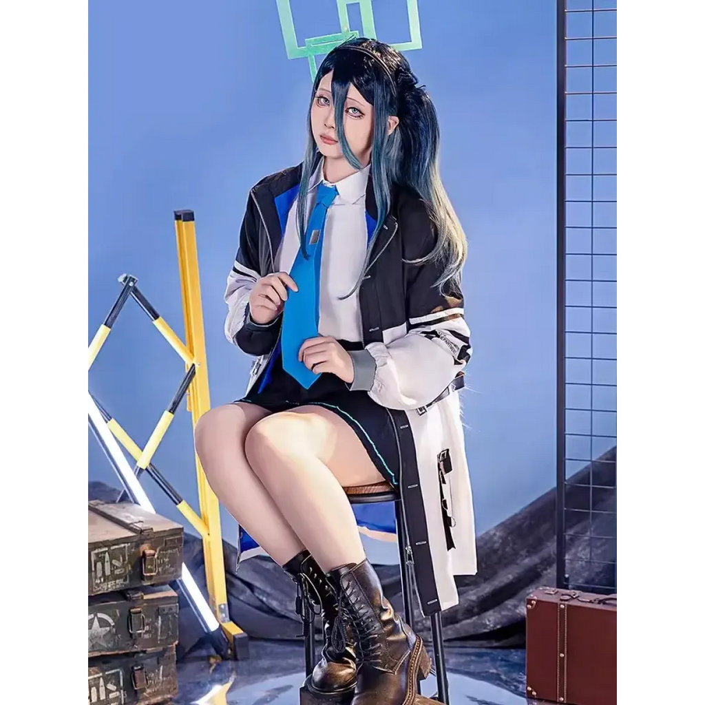 Blue Archive Tendou Arisu Cosplay Costume – Uniform Wig & Coat Set - Cosplay - Long - Cosplay - 8