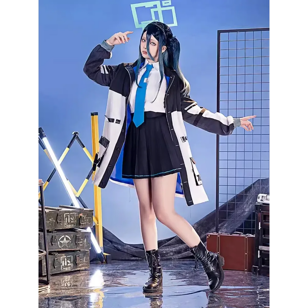 Blue Archive Tendou Arisu Cosplay Costume – Uniform Wig & Coat Set - Cosplay - Long - Cosplay - 7