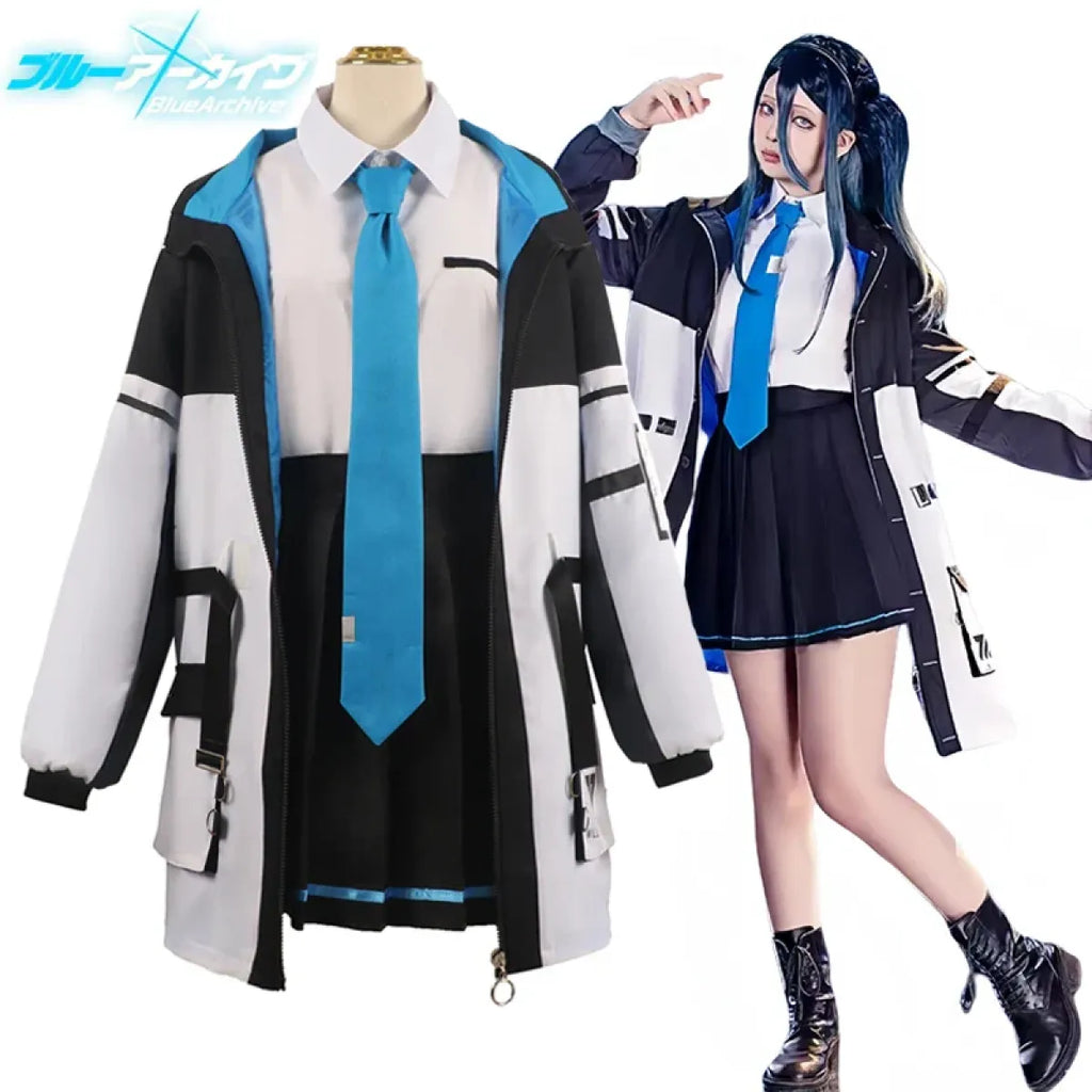 Blue Archive Tendou Arisu Cosplay Costume – Uniform Wig & Coat Set - Cosplay - Long - Cosplay - 1