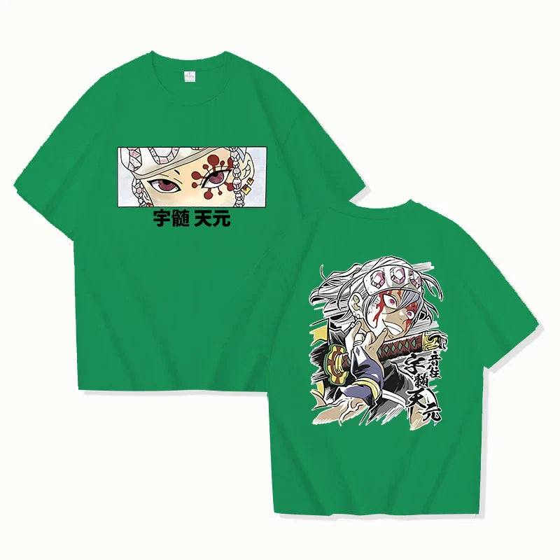 Tengen Uzui Tee - Kimetsu no Yaiba - Green / L - T-Shirts - Shirts & Tops - 10 - 2024