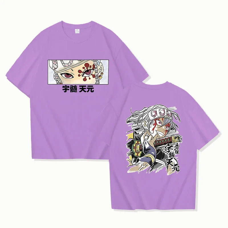 Tengen Uzui Tee - Kimetsu no Yaiba - Purple / XXXL - T-Shirts - Shirts & Tops - 9 - 2024