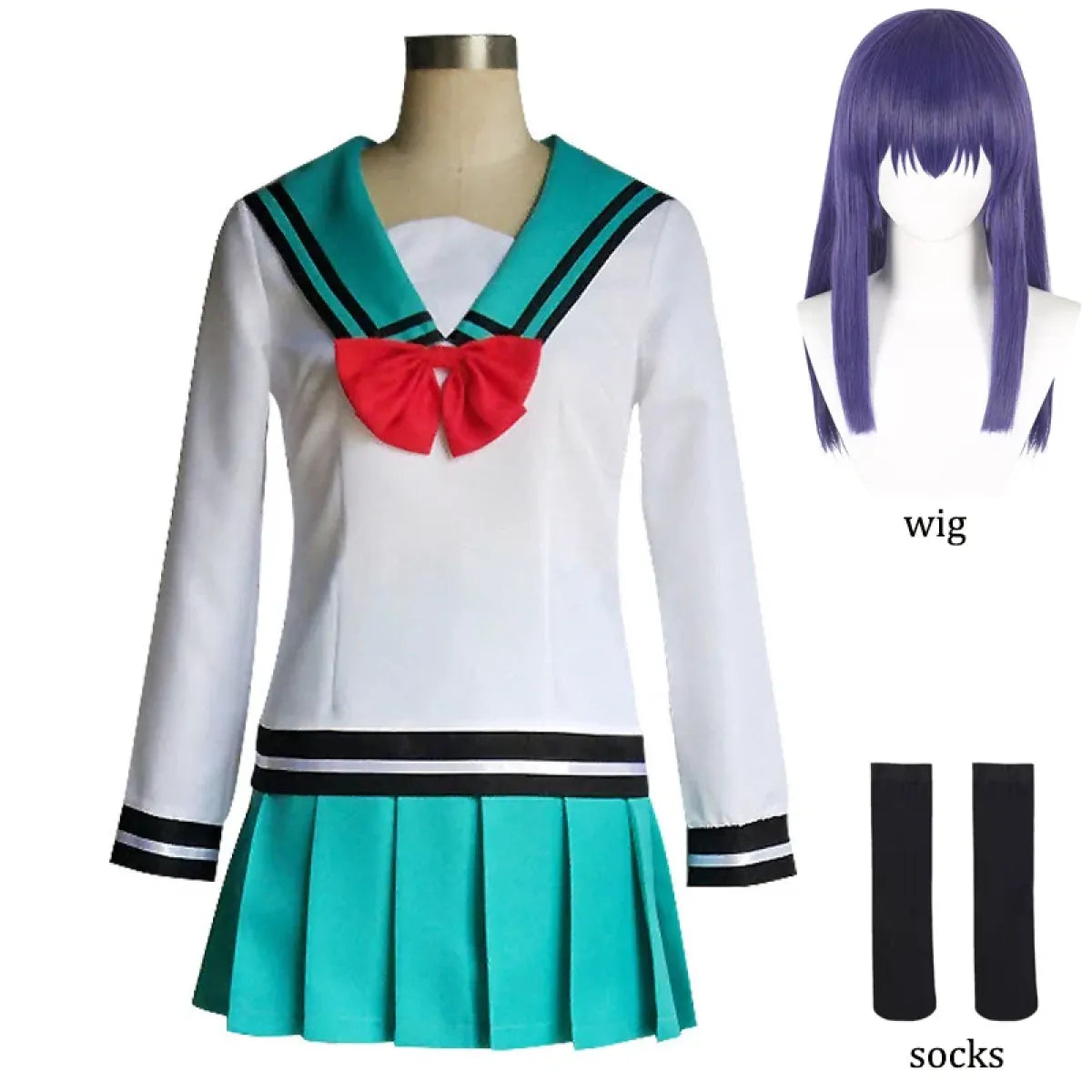 Teruhashi Kokomi Sailor Cosplay Uniform Set - Cosplay - Cosplay - 6