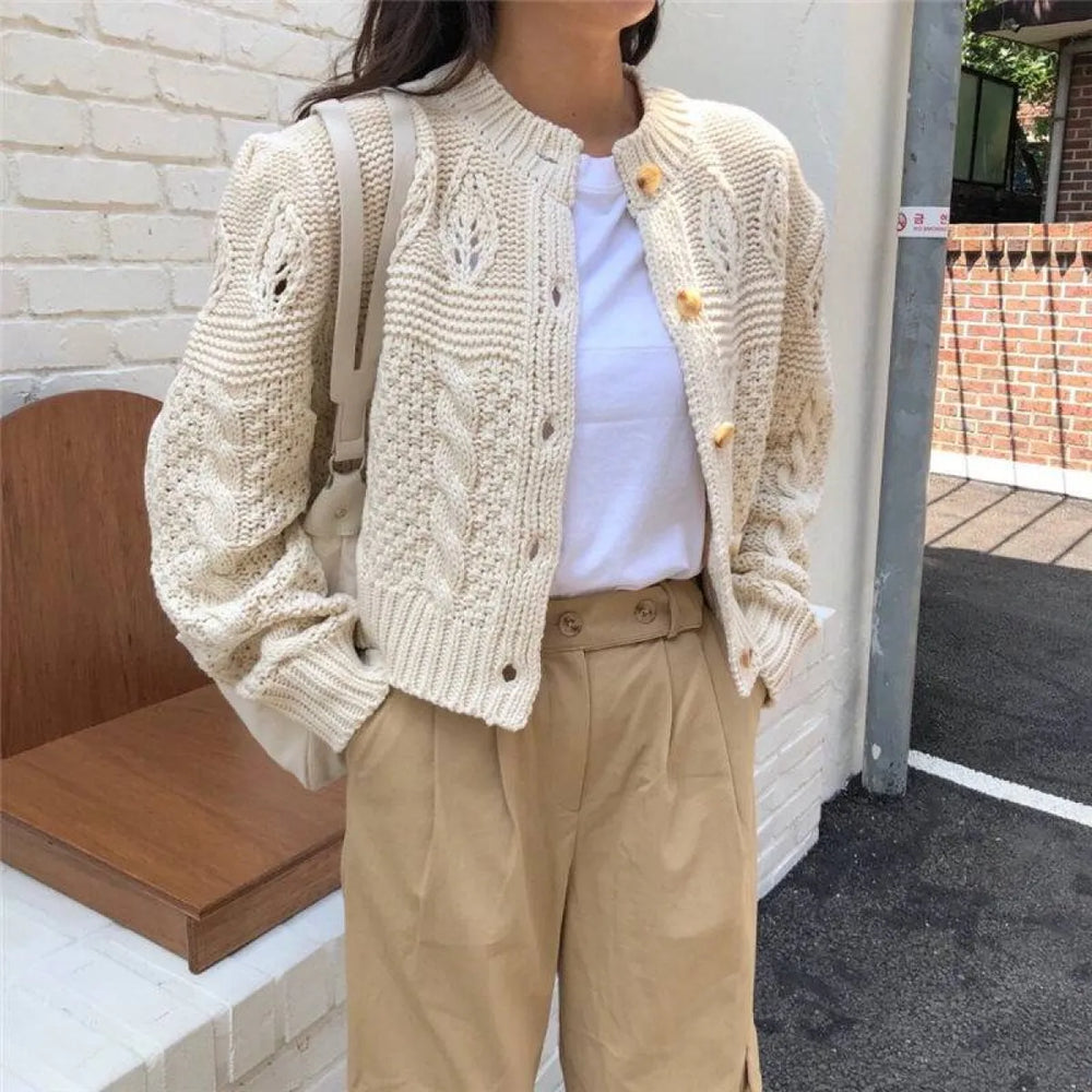 Knitted Cardigan - Women’s Clothing & Accessories - 1