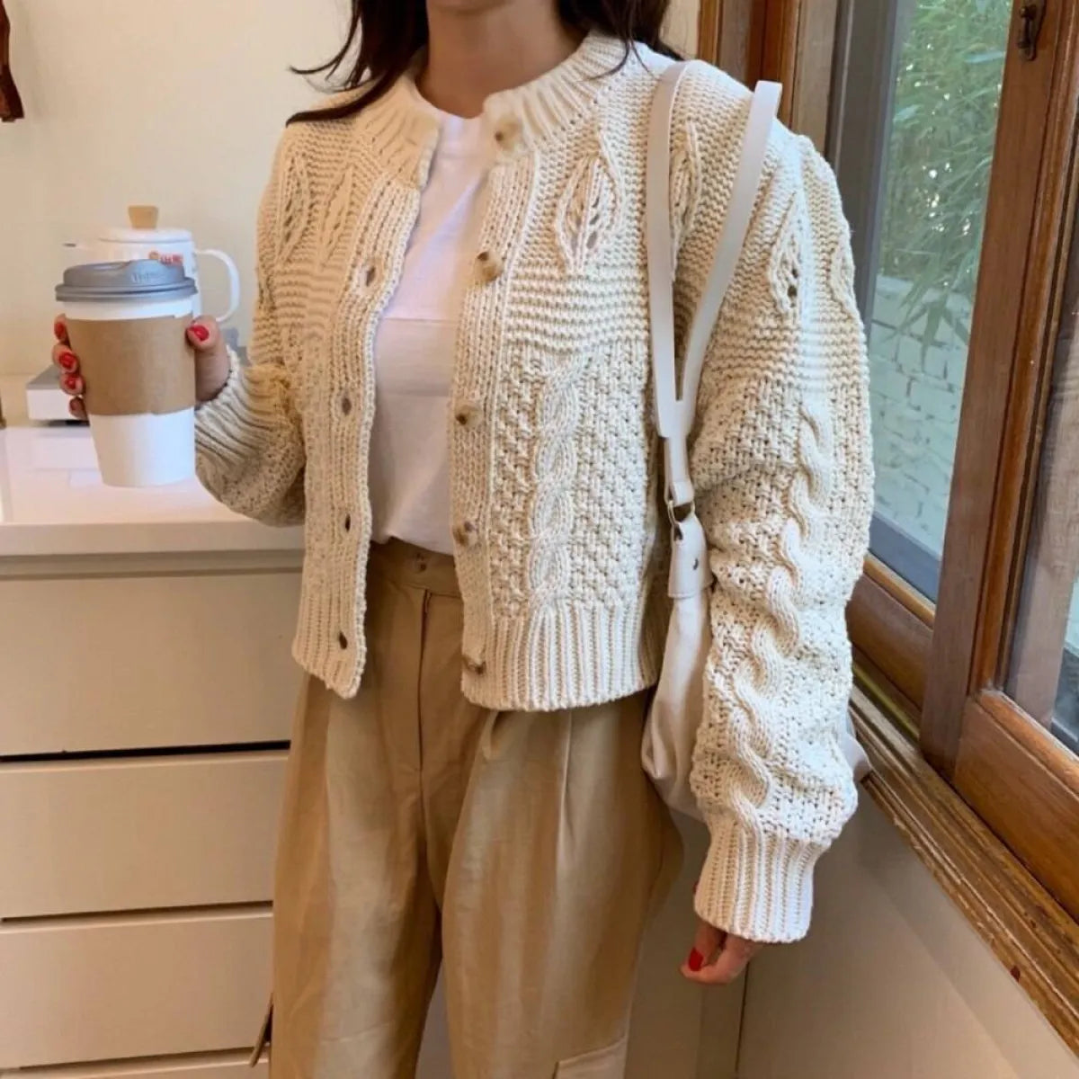 Knitted Cardigan - Women’s Clothing & Accessories - 11