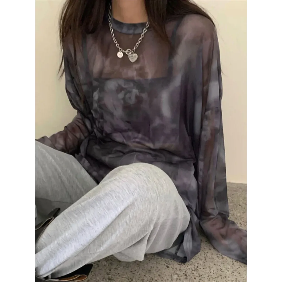Harajuku Tie Dye Long Sleeve T-Shirt - T-Shirts - T Shirt - 3