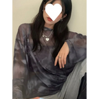 Harajuku Tie Dye Long Sleeve T-Shirt - T-Shirts - T Shirt - 4