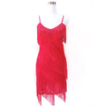 Tiered Fringe Flapper Dress - All Dresses - 10