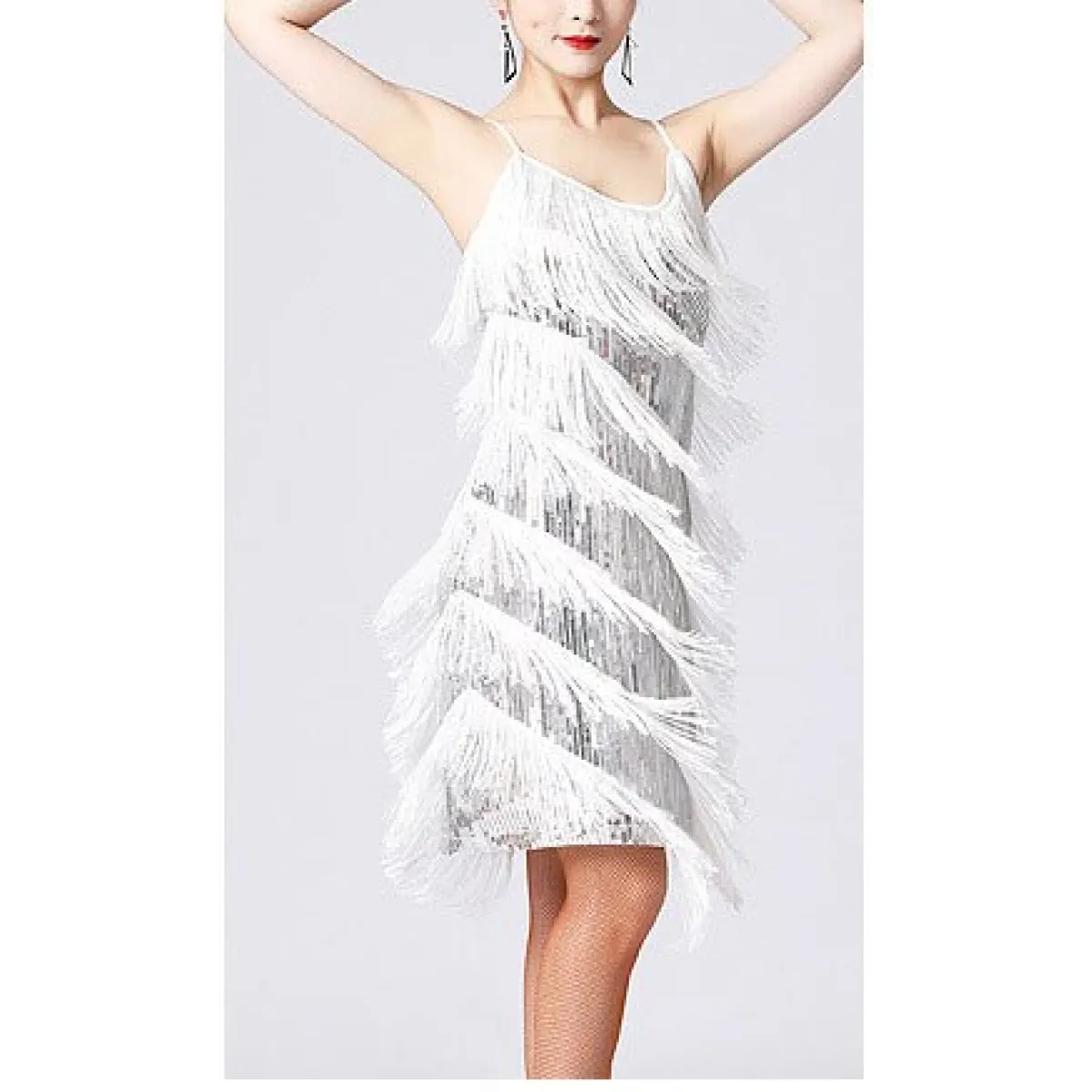 Tiered Fringe Flapper Dress - All Dresses - 14