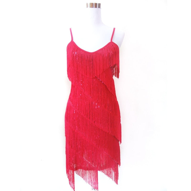 Tiered Fringe Flapper Dress - All Dresses - Dresses - 5 - 2024