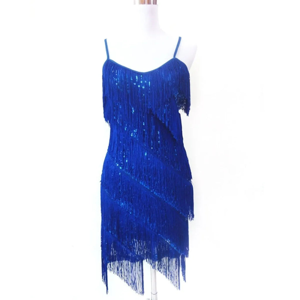Tiered Fringe Flapper Dress - All Dresses - 6