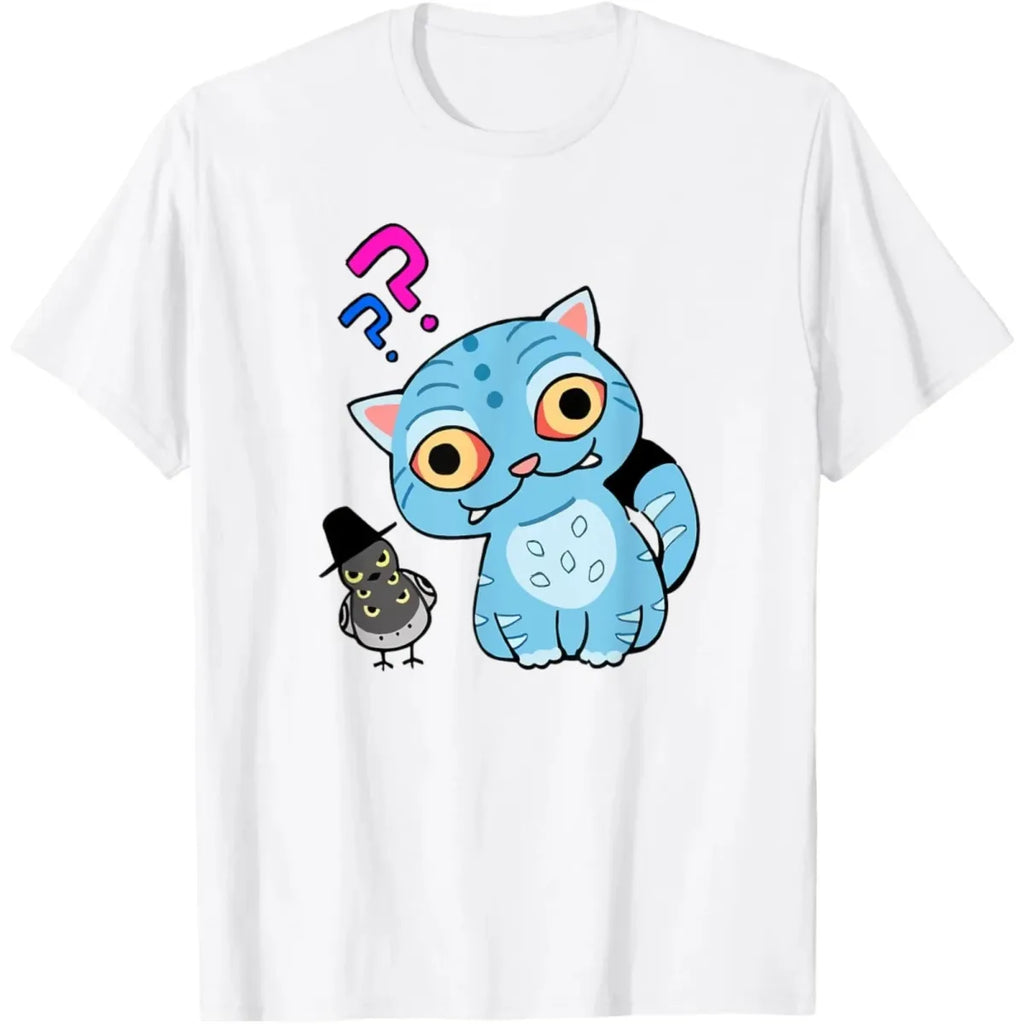 Kawaii Demon Hunters Tiger Cat T-Shirt - T-Shirts - T-Shirt - 1