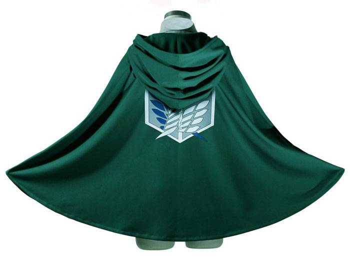 Attack On Titan Cosplay Cloak - Green / XL / Attack On Titan - Anime - Clothing - 5 - 2024