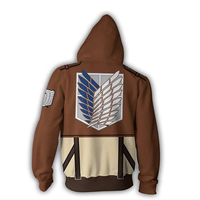 Attack On Titan Hoodie - Women’s Clothing & Accessories - Shirts & Tops - 9 - 2024