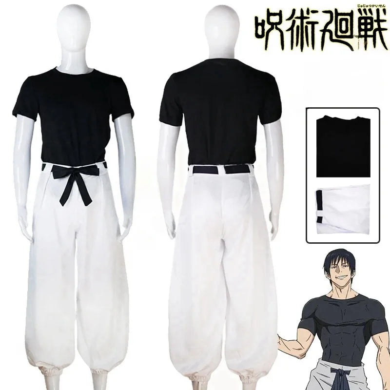 Jujutsu Kaisen Toji Fushiguro Cosplay - Sorcerer Killer Uniform & Wig - Cosplay - Costumes - 2 - 2024