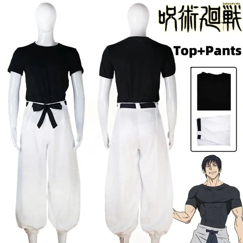 Jujutsu Kaisen Toji Fushiguro Cosplay - Sorcerer Killer Uniform & Wig - Cosplay - 8