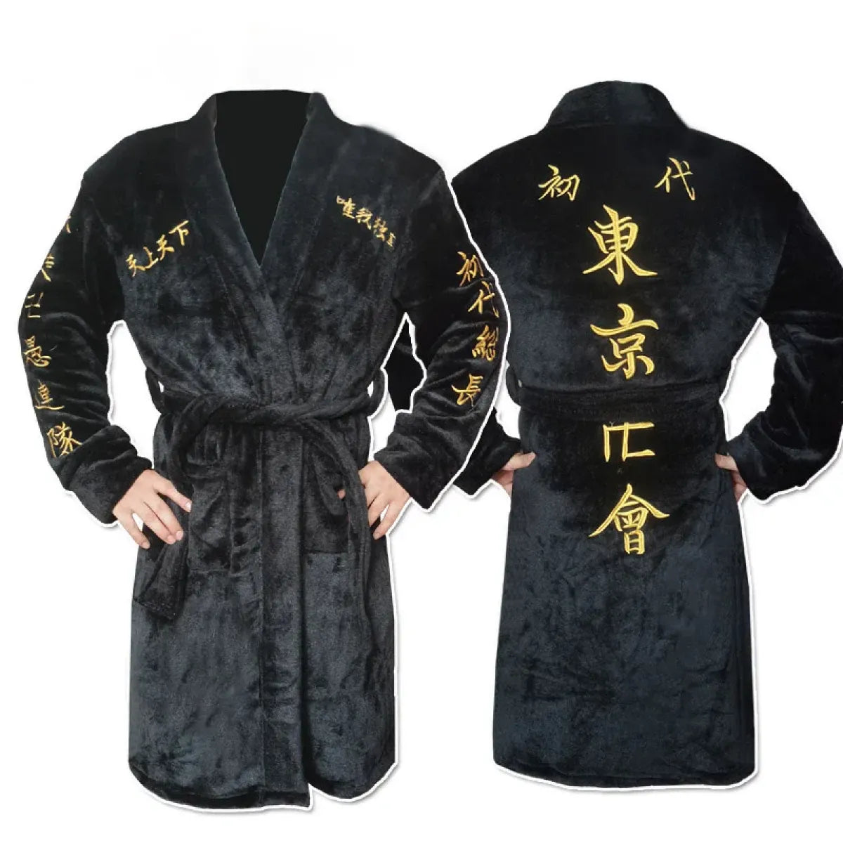 Sano Manjiro Tokyo Manji Gang Flannel Bathrobe - Anime - Cosplay - 4