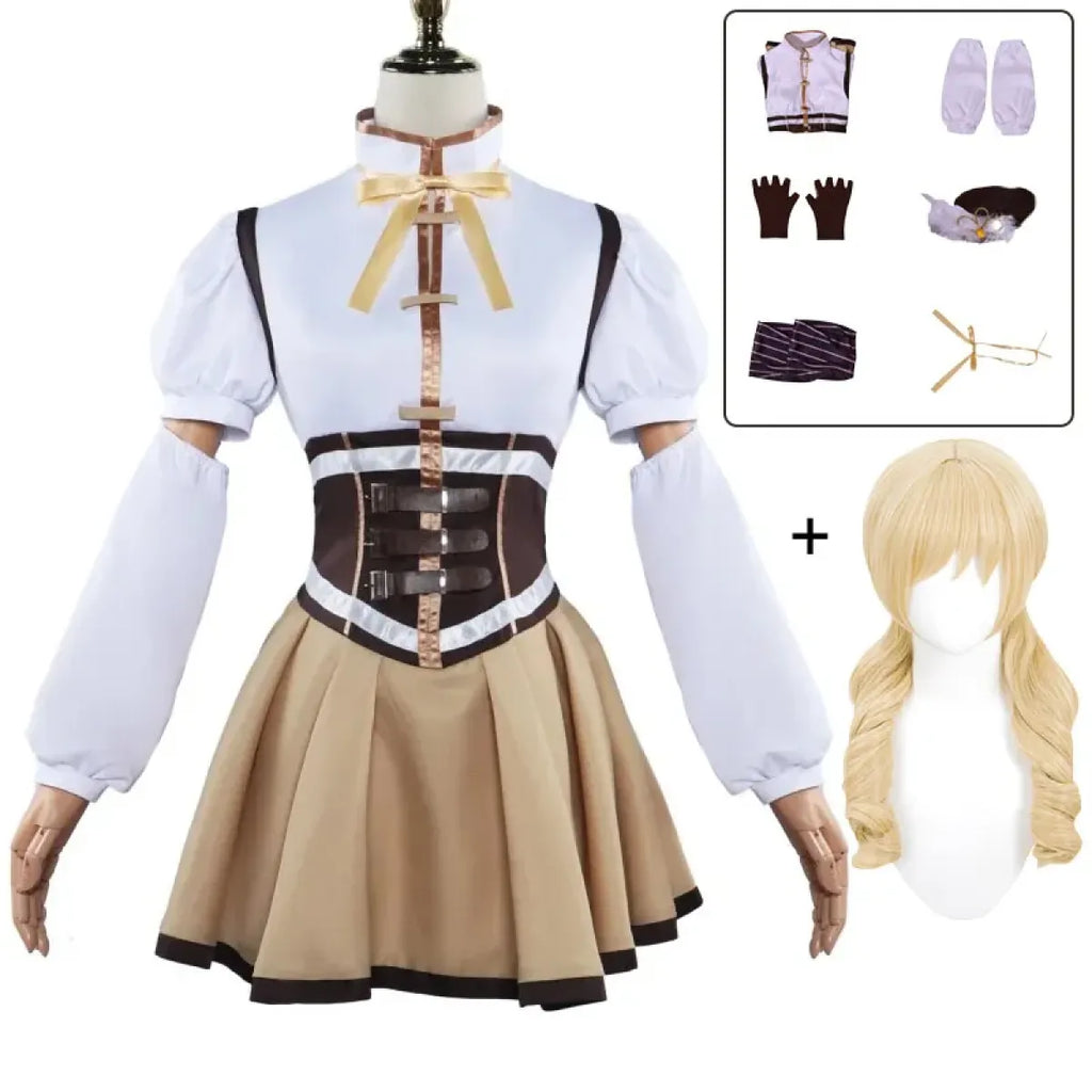 Tomoe Mami Cosplay Costume Set – Madoka Magica - Dresses - Cosplay - 9