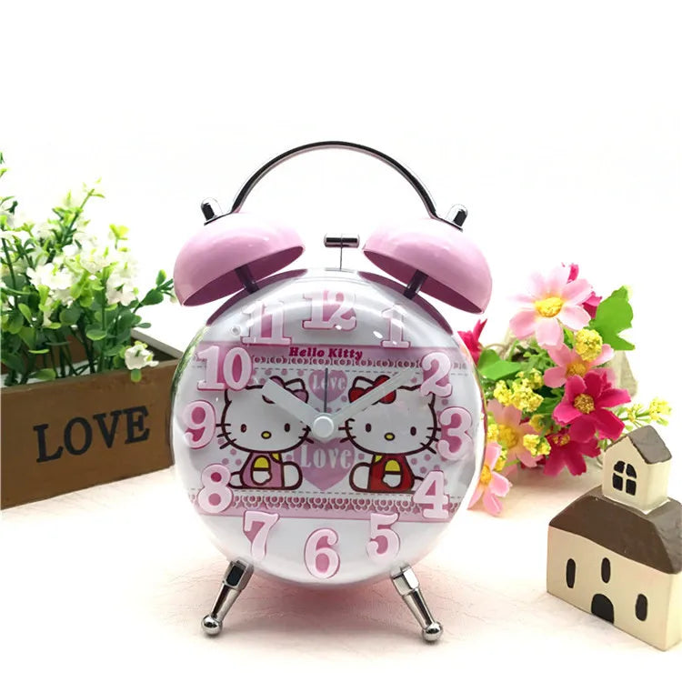 My Melody & Kuromi Desktop Alarm Clock - F - Tops - Alarm Clocks - 16 - 2024