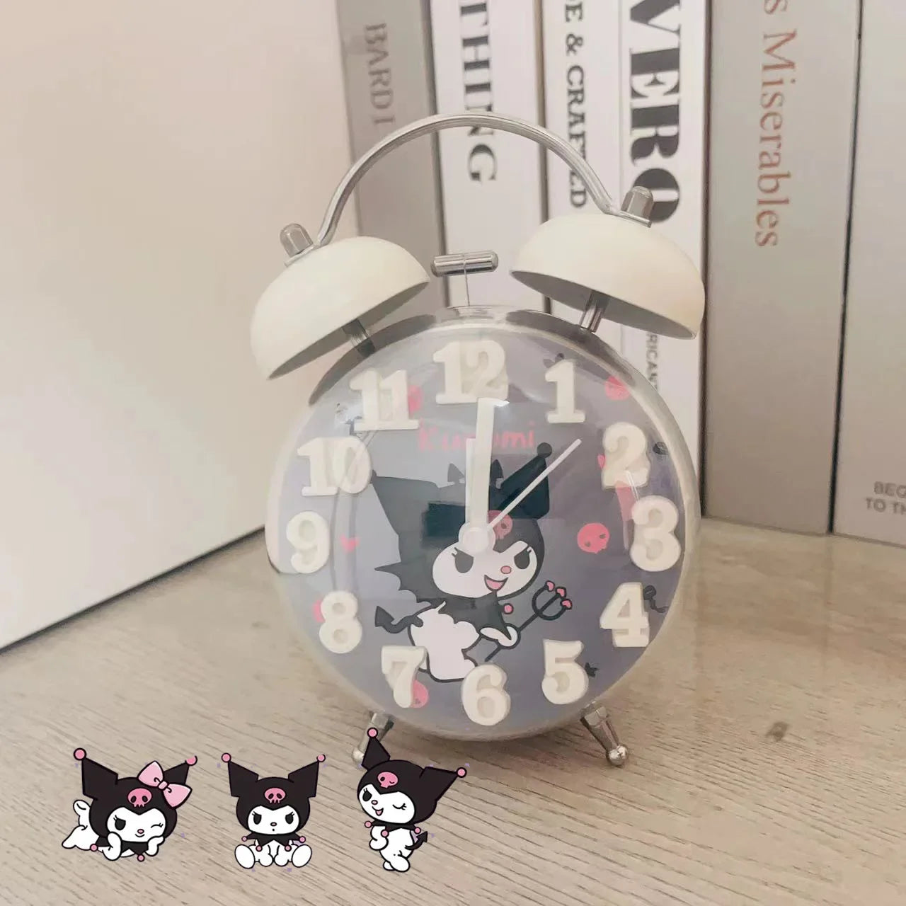 My Melody & Kuromi Desktop Alarm Clock - L - Tops - Alarm Clocks - 11 - 2024