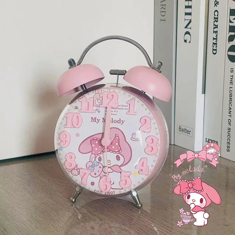 My Melody & Kuromi Desktop Alarm Clock - J - Tops - Alarm Clocks - 12 - 2024