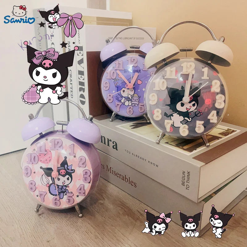 My Melody & Kuromi Desktop Alarm Clock - Tops - Alarm Clocks - 1 - 2024