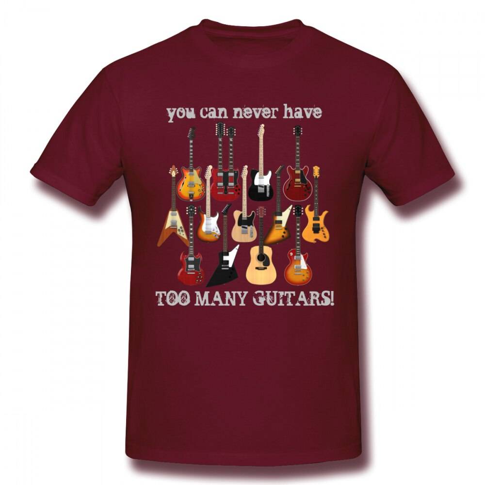 Never Too Many Guitars - Brown / L - Tops & Tees - Shirts & Tops - 16 - 2024