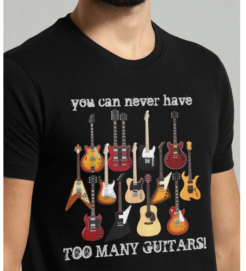 Never Too Many Guitars - Tops & Tees - Shirts & Tops - 5 - 2024