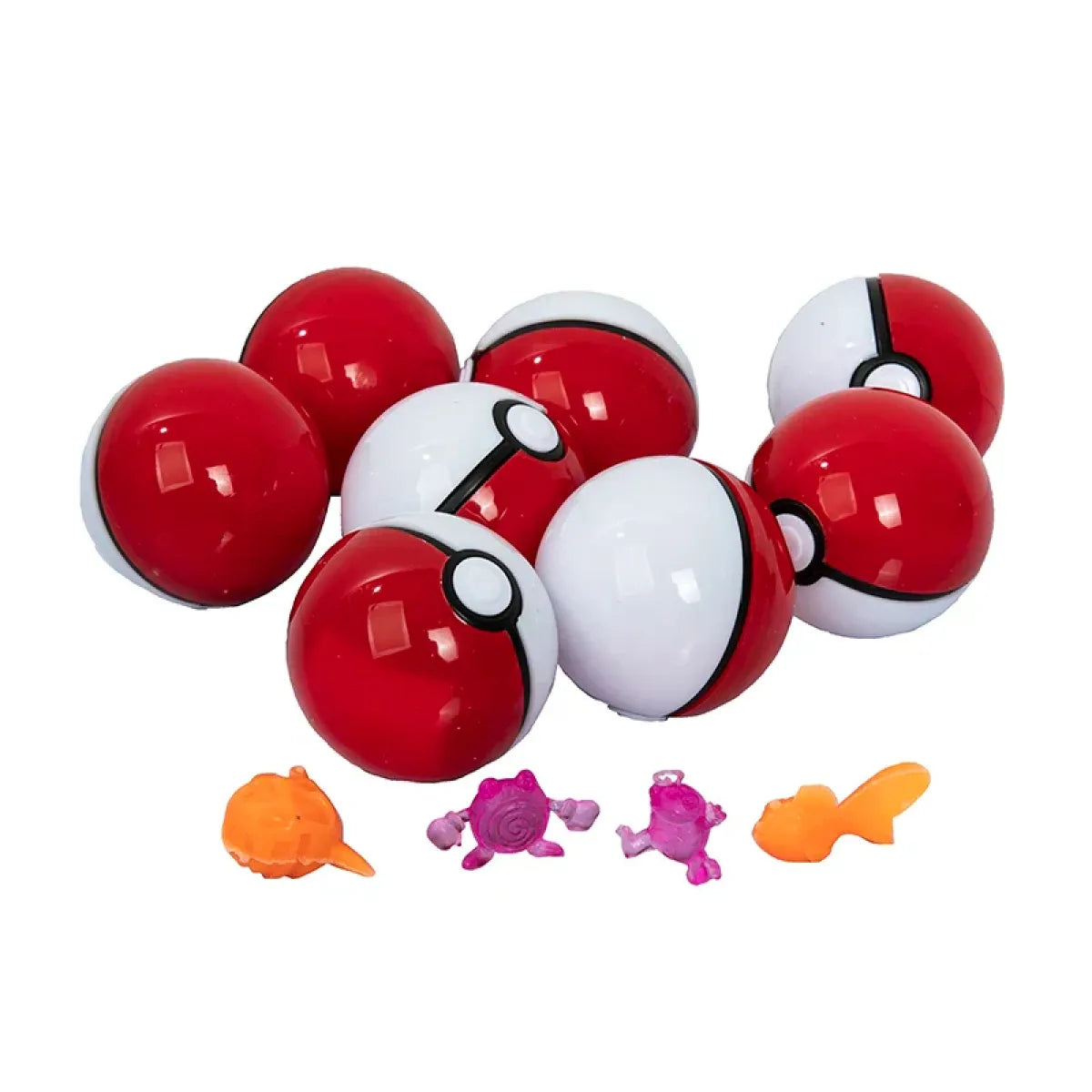 Pokémon Pokéball Figure Toy Set – 150 Piece Mix - Anime - Figures - 4